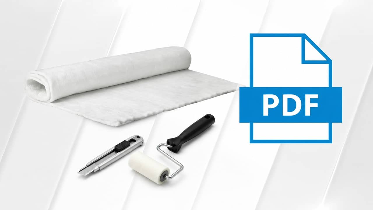 Aerogel – processing instructions Aerogel mat with tools – processing instructions as PDF